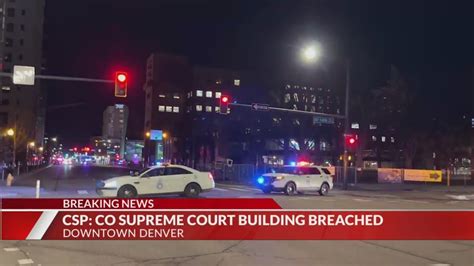 1 arrested after breach at Colorado Supreme Court building